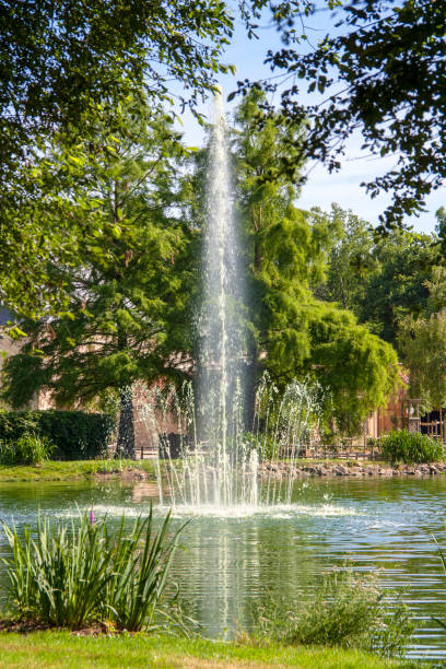 istock Fountain in the public garden 962096472
