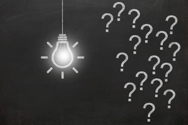 istock Thinking out of the box new creative idea question answer blackboard 962101386
