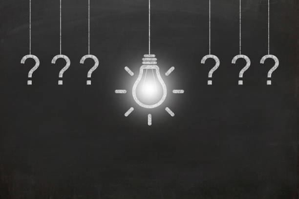 istock Thinking out of the box new creative idea question answer blackboard 962101428