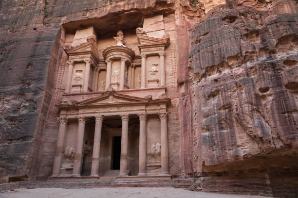 istock Ancient temple in Petra, Jordan 962107214