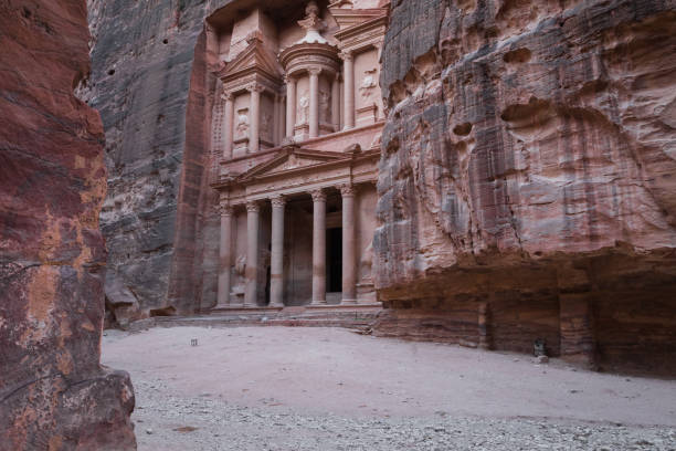 istock Ancient temple in Petra, Jordan 962107230