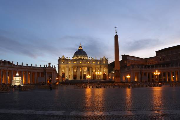 istock Basilica San Pietro at twilight. 962108494
