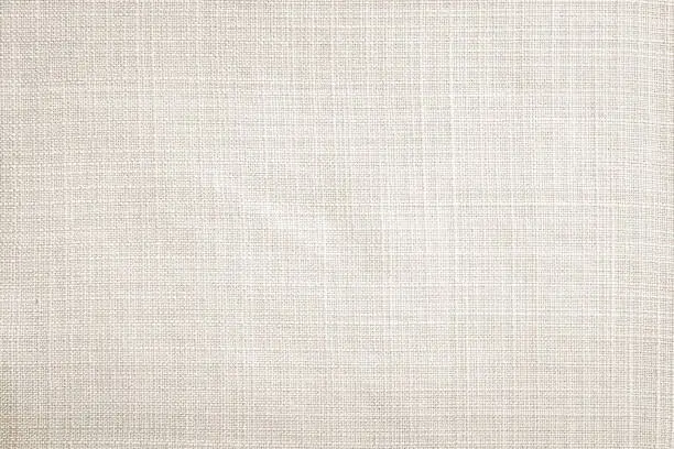 Light cream linen fabric texture wallpaper background