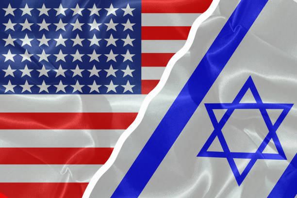 istock Israeli and American flags  Embassy in Jerusalem 962126738