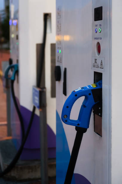istock Electric charging station in Estonia 962134860