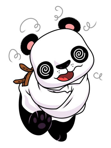 少年漫画 crazy.panda Crazy Panda Stock Illustration 96362915 | Shutterstock