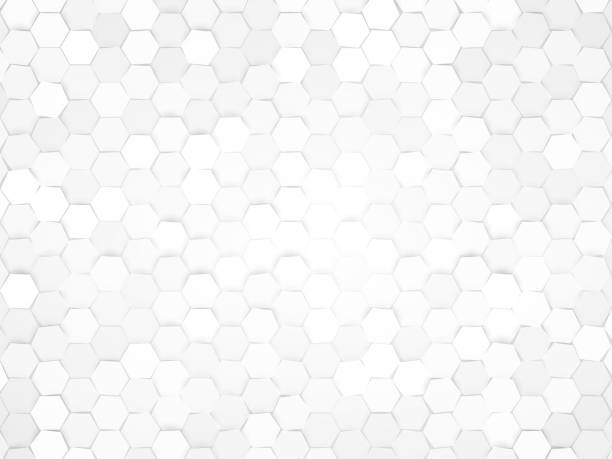 hexagonal design background modern style hexagonal design background honeycomb animal creation stock illustrations