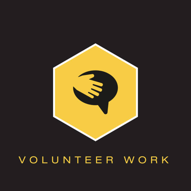 illustrations, cliparts, dessins animés et icônes de icône de bénévolat - volunteer charity and relief work group of people people