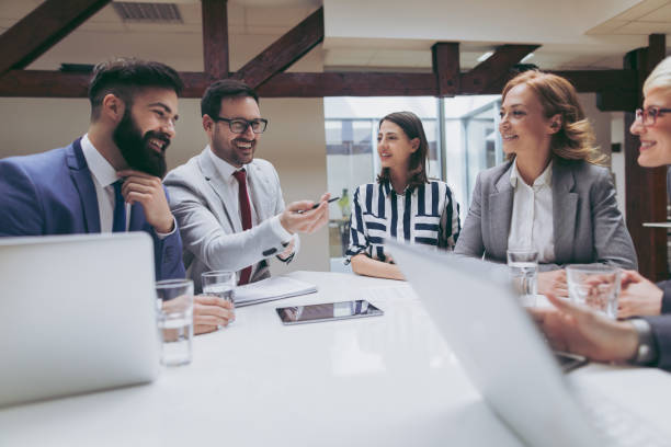 istock Team of professionals discussing new business approach 962150324