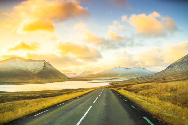 istock Route 1 or Ring Road (Hringvegur) of Iceland 962150944
