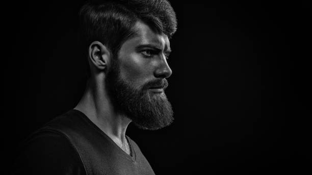 istock Black and white image of confidence attractive hipster 962151162