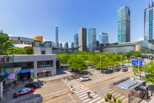 istock Shenzhen City Center City Scenery 962152456