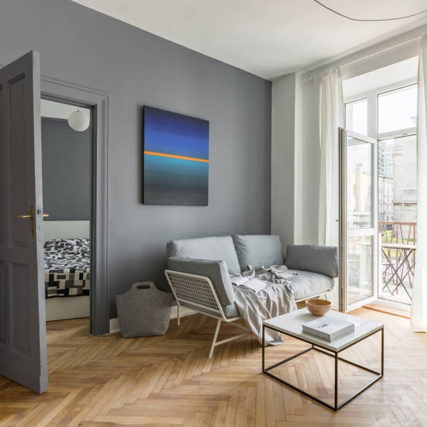 istock Scandi style living room 962158220