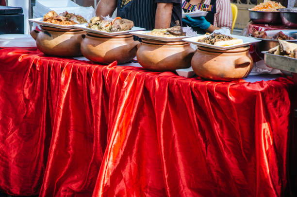 istock Clay pots with traditional Peruvian food 962160812