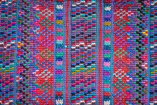 Artesanal fabric's made it by Mexican artisans at Mexican festival