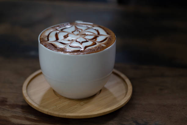 istock Backgrounds of Latte coffee. 962179646