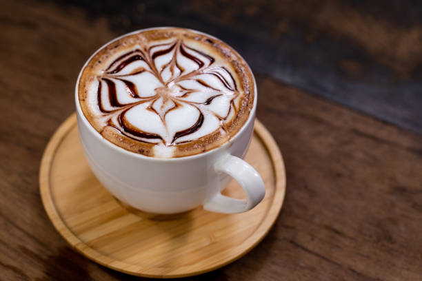 istock Backgrounds of Latte coffee. 962179718
