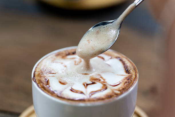 istock Backgrounds of Latte coffee. 962179888