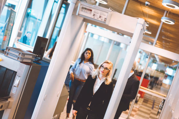 istock Full body scanners at the airport 962180808