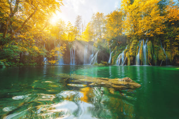 istock Plitvice lake in Croatia 962192266
