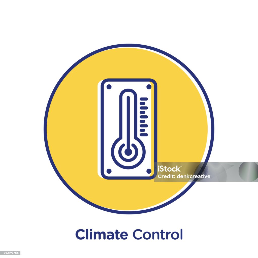 Sign Climate Control Climate Control Stock Illustration - Download Image Now - Appliance ...