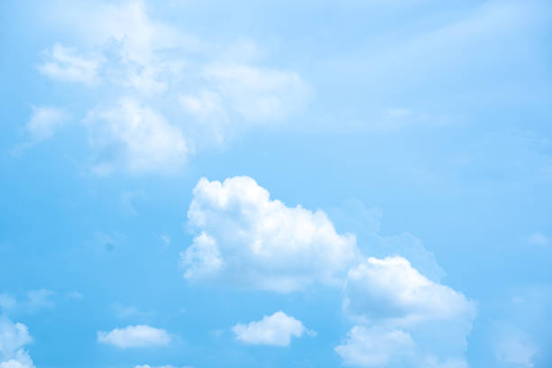 istock Sky blue and cloud on summer in daytime is beauty 962194022
