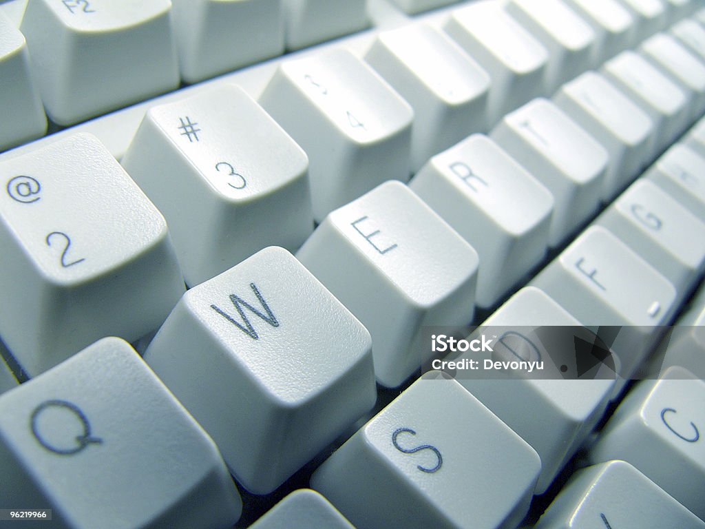 Keyboard  Close-up Stock Photo