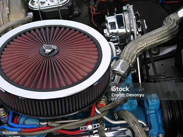 Motor De Carro - Fotografias de stock e mais imagens de Bomba de Ar - Bomba de Ar, Calor, Carro