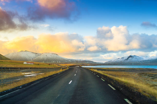 istock Route 1 or Ring Road (Hringvegur) of Iceland 962203532