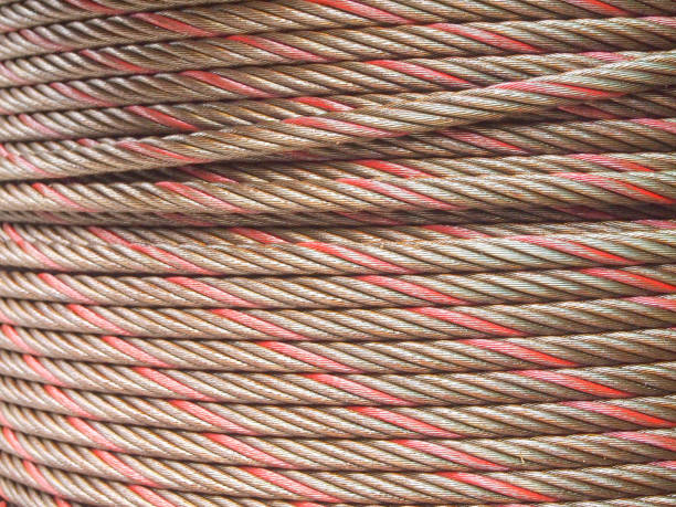 istock A coil of Aluminum wire 962204530