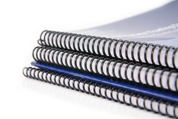 общее руководство - note pad book spiral notebook ring binder стоковые фото и изображения