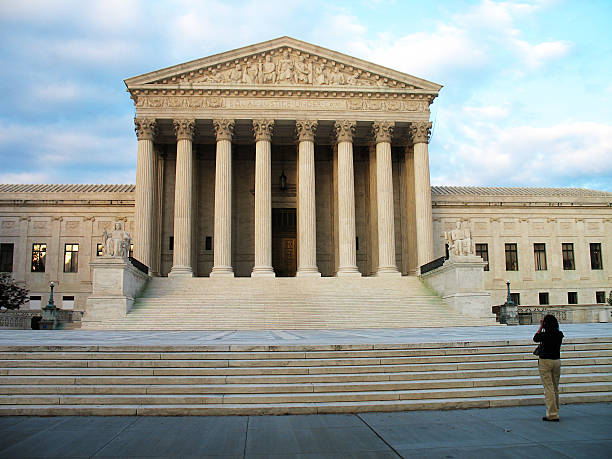 istock Supreme Court Building being photographed 96221151