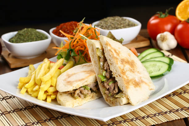 istock Cheese Steak Panini - Turkish Bazlama 962215364