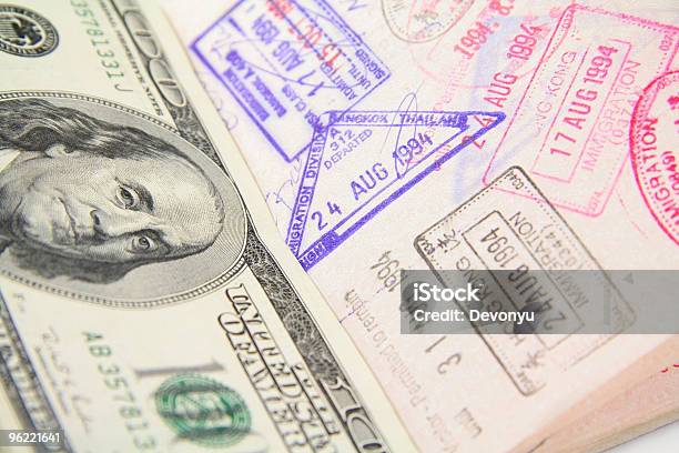 Passport With Stamp Stock Photo - Download Image Now - Business Travel, Color Image, Corporate Business