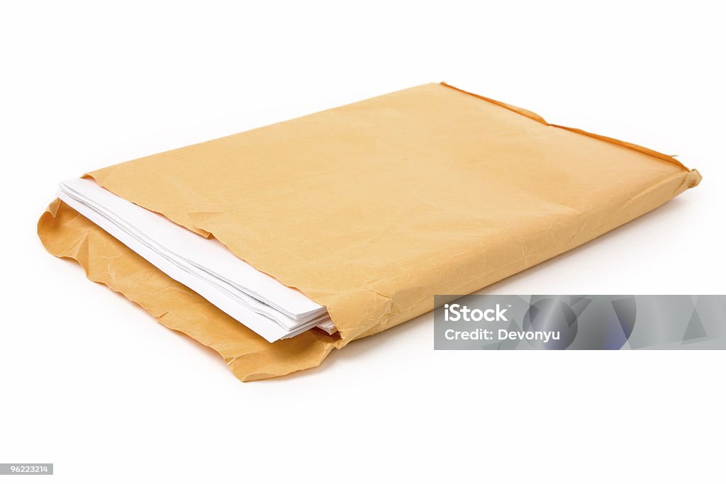 big envelope e documento - Foto de stock de Bolsa - Objeto manufaturado royalty-free