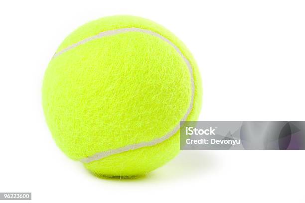 Photo libre de droit de Balles De Tennis banque d'images et plus d'images libres de droit de Balle de tennis - Balle de tennis, Balle ou ballon, Fond blanc