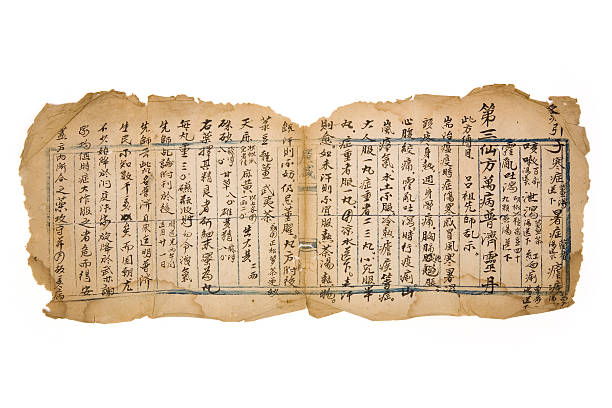 istock antique chinese prescription 96224546