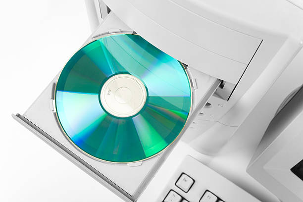 데스크톱 컴퓨터 - cd cd rom dvd technology 뉴스 사진 이미지