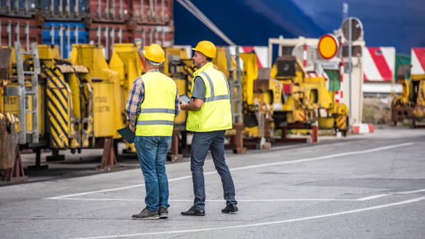 istock Taking stock of the shipyard 962263904