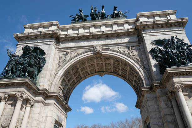 istock Close-up of Grand Army Plaza Monuments 962264412