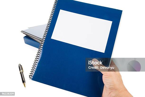 Blue Schulelehrbuch Stockfoto und mehr Bilder von Bedienungsanleitung - Bedienungsanleitung, Bildung, Blau