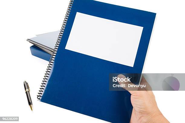 Blue Szkoły Podręcznik - zdjęcia stockowe i więcej obrazów Białe tło - Białe tło, Fotografika, Horyzontalny