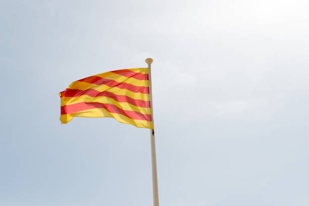 Autonomous community of Catalonia flag