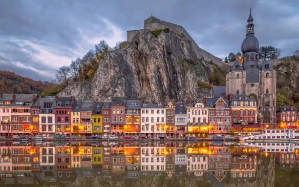 Clear reflection of Dinant