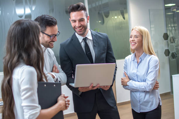 istock Business team having meeting in office 962287898