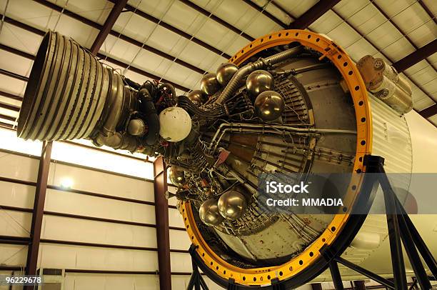 Rocket Engine Stock Photo - Download Image Now - Engine, Rocketship, Airplane Hangar