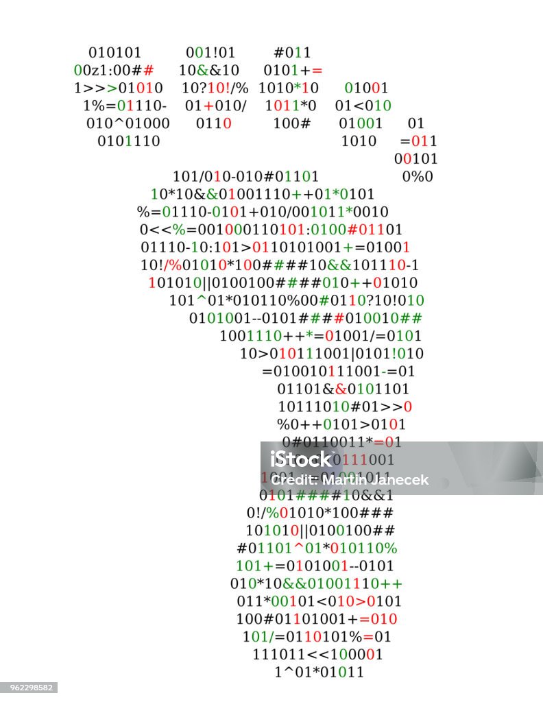 Volume Footprint Source Code Digital Footprint Source Code Stock Illustration - Download Image Now ...