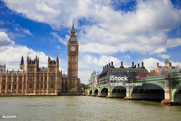 Big Ben And Houses Of Parliament Stock Photo - Download Image Now - Architecture, Big Ben, Blue