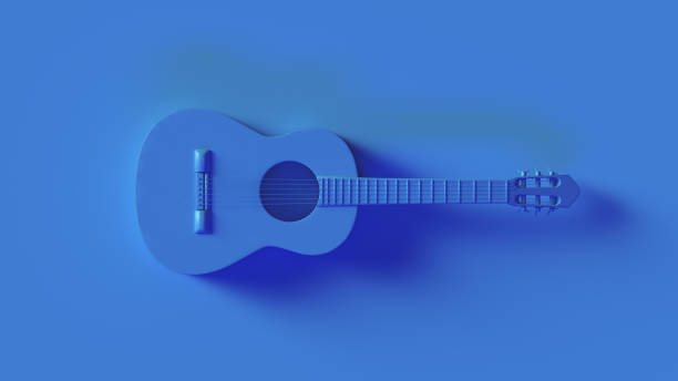 Abstract guitar illustration