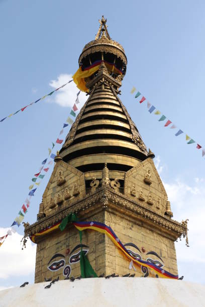 istock Stupa in Swayambhunath-Monkey temple, Kathmandu, Nepal 962319452